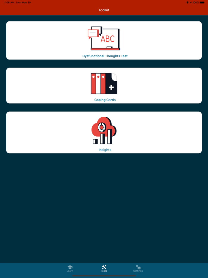 CopingCard CBT Mental Health