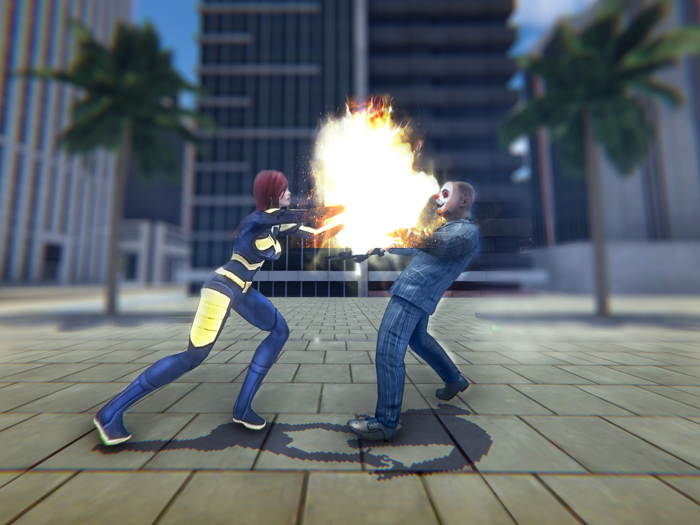 Spider Super Rope Hero Fighter