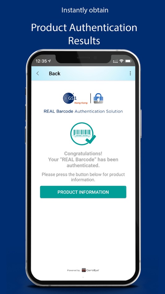#3. REAL Barcode Authentication (iOS) 由: GS1 Hong Kong Limited