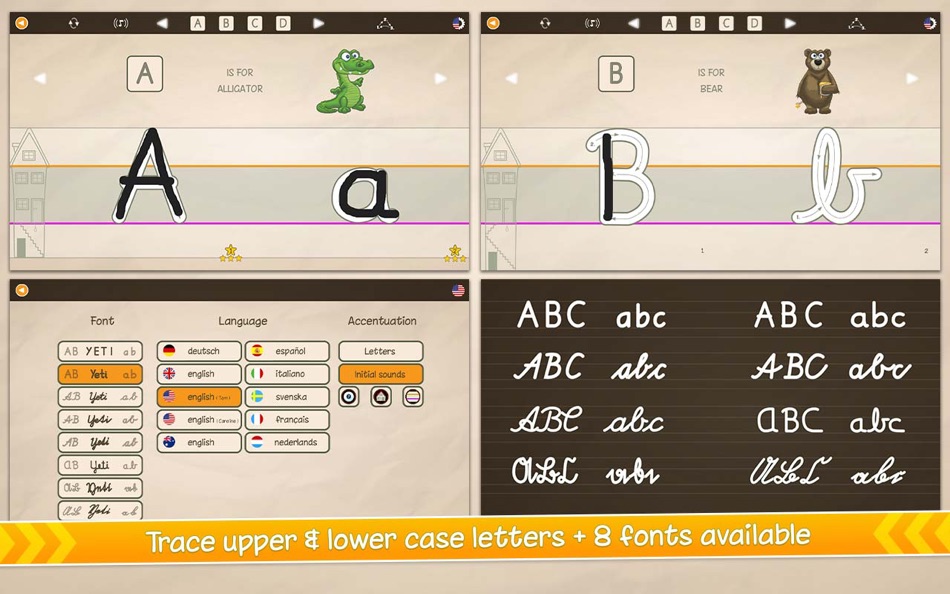 #3. Preschoolers ABC Playground (macOS) Podle: Jan Essig