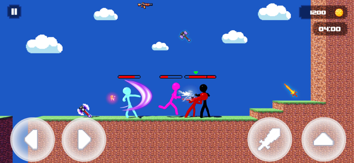 Stickman Craft Fighting 3D