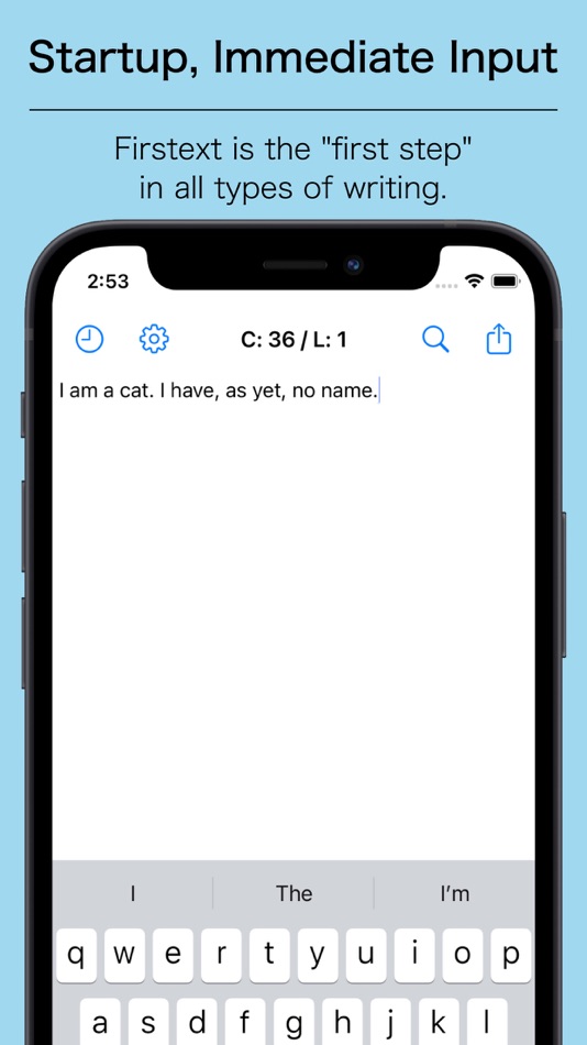 #1. Firstext (iOS) 게시자: Akihiro Usui
