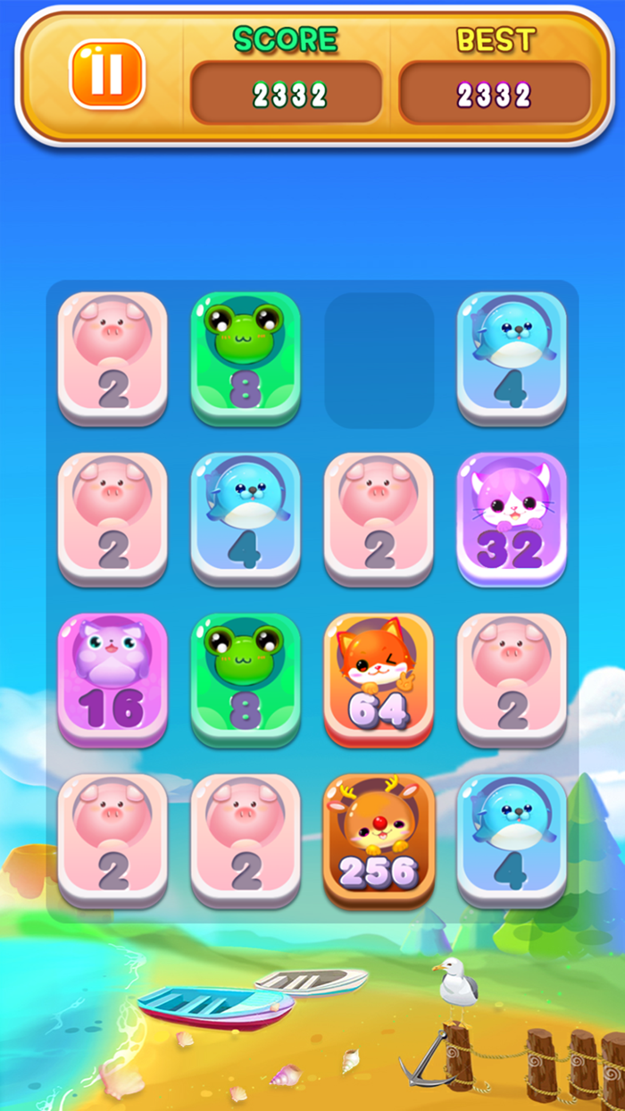 2048Number Puzzle Games