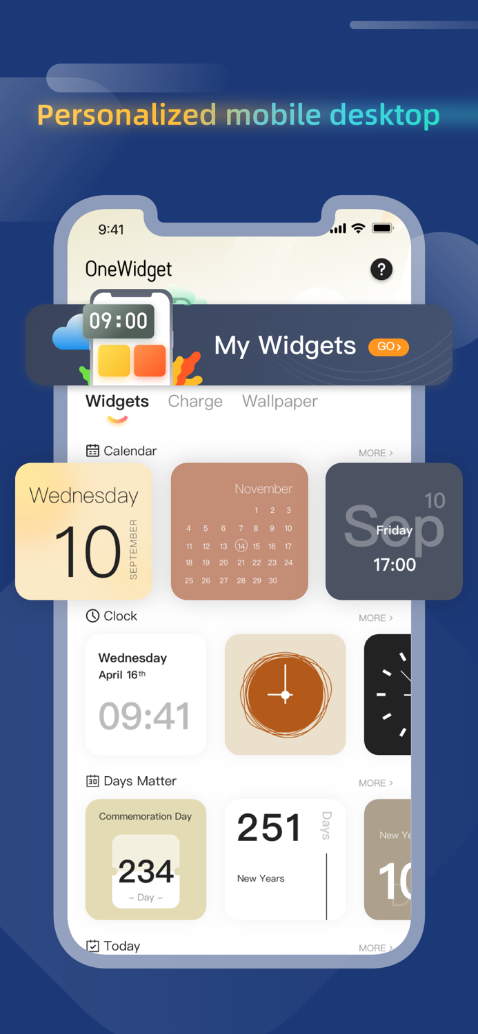 OneWidget—widgetsandwallpaper