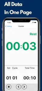 Tabata Timer for Workouts screenshot #3 for iPhone