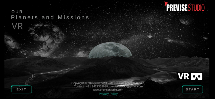 VR Planets and Missions
