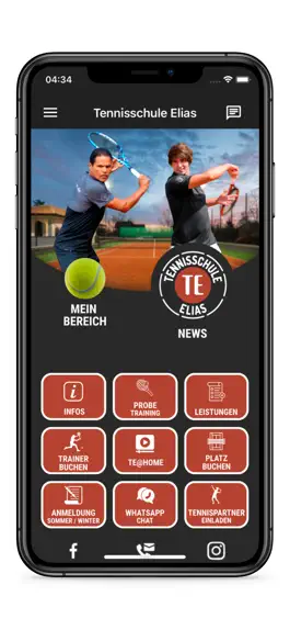 Game screenshot Tennisschule Elias mod apk