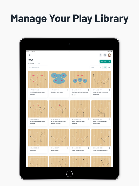 The Hoops Geek | Play Designer iPad screenshot 3 - Sports app