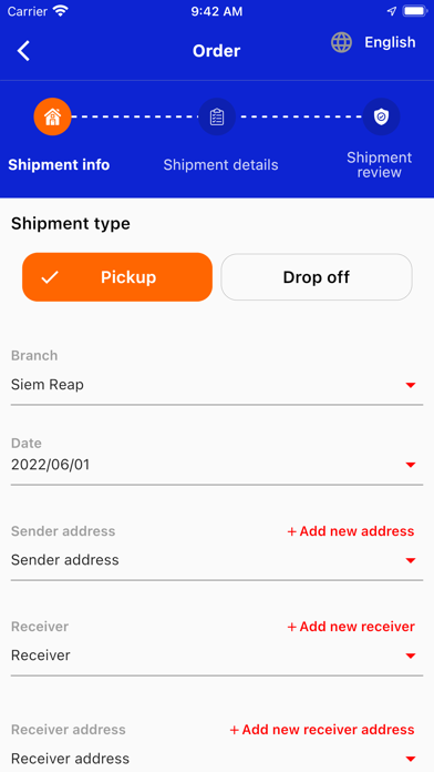 LH Express Screenshot
