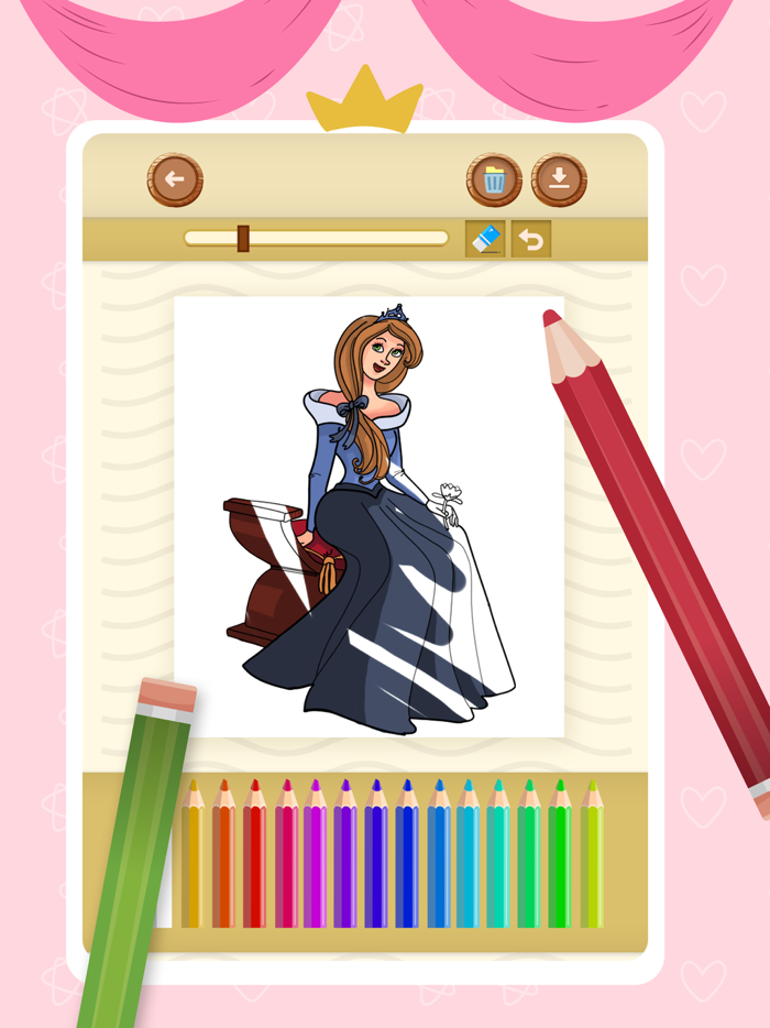 Fairy Princess Coloring Book