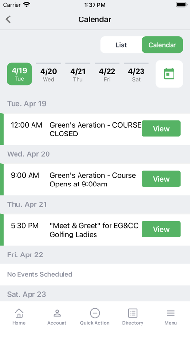 Everett Golf & Country Club Screenshot