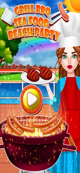 Game screenshot BBQ Sea Beach Food Fever Party mod apk