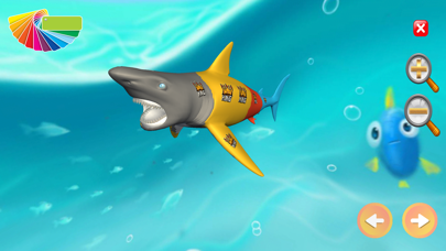 Shark World - Coloring Games Screenshot