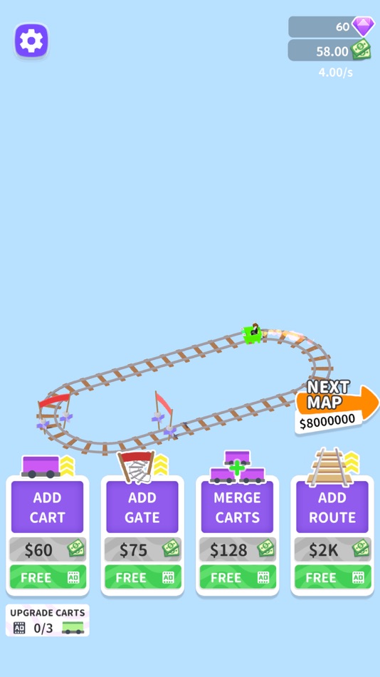 #1. Cart Ride (iOS) By: KVIDU PTE LTD
