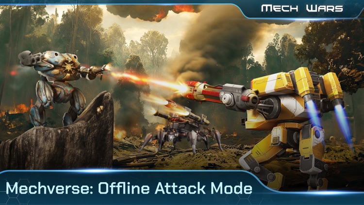 Mech Wars-Online Robot Battles screenshot-6