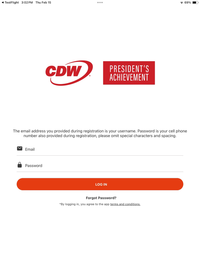 CDW Presidents Achievement