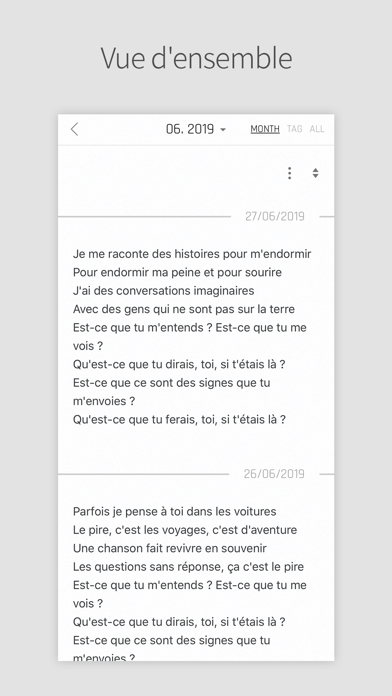 Screenshot #3 pour DAILY NOTE - Note du jour