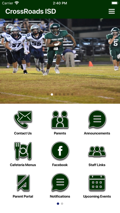 Cross Roads ISD Screenshot