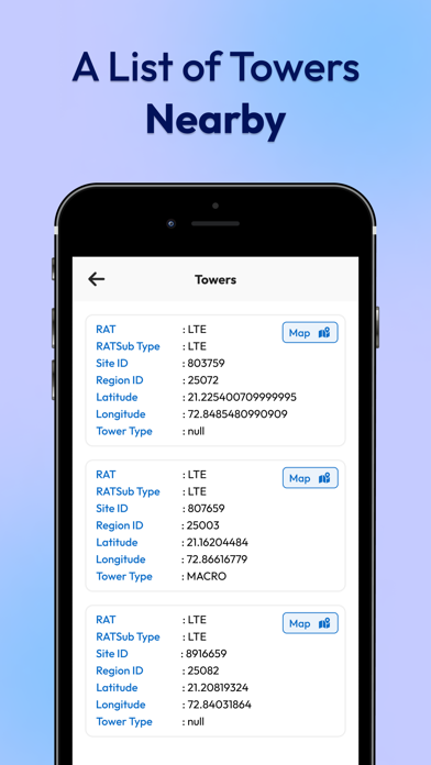 5G/4G LTE Find Cellular Towerのおすすめ画像5