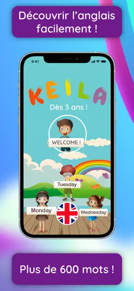 Game screenshot KEILA, easy english for kids mod apk