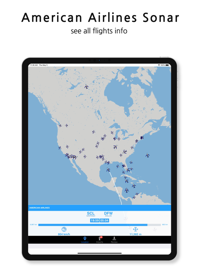 American Airlines Sonar