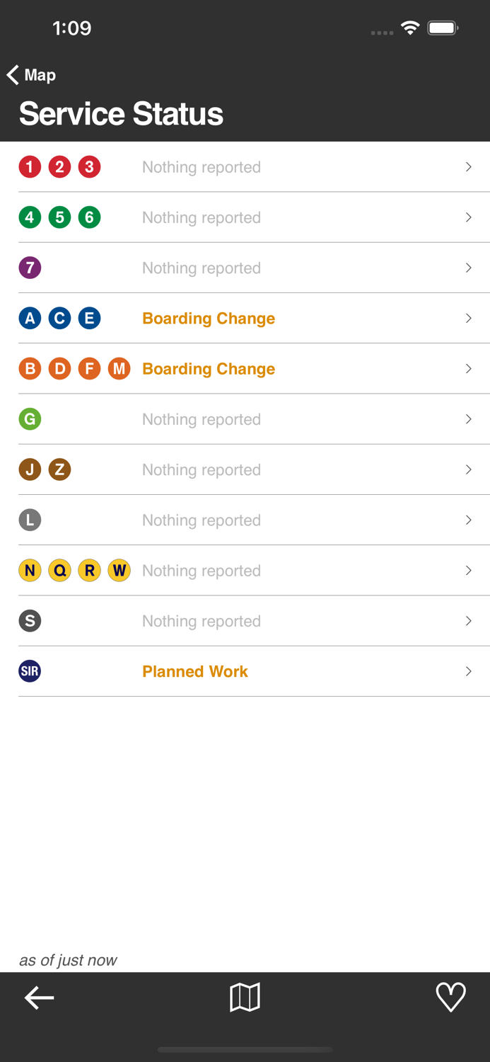 Underway NYC Subway Transit