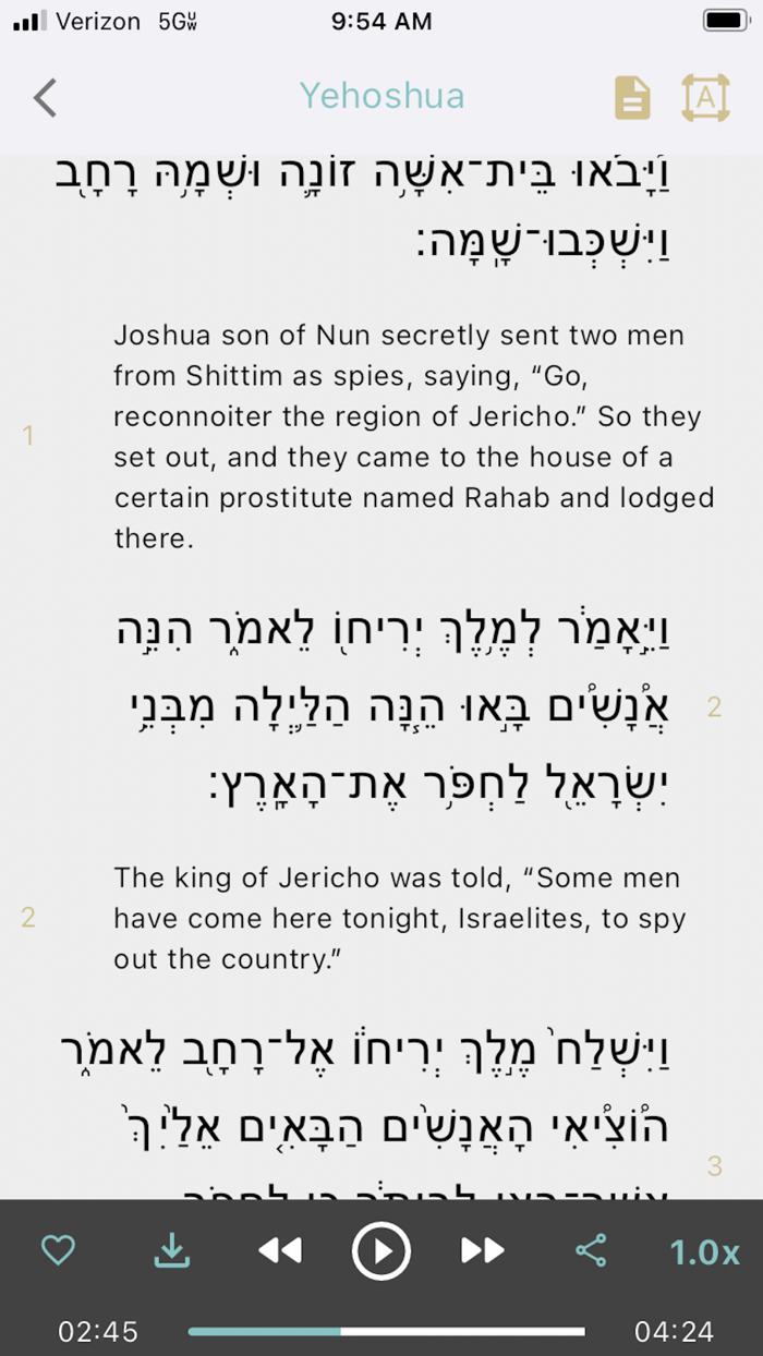 Tanach Yomi – Torah  Nach