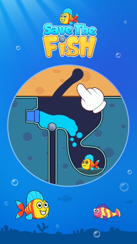 #1. Save the Fish - Dig to Rescue (iOS) 由: GameEase 2022