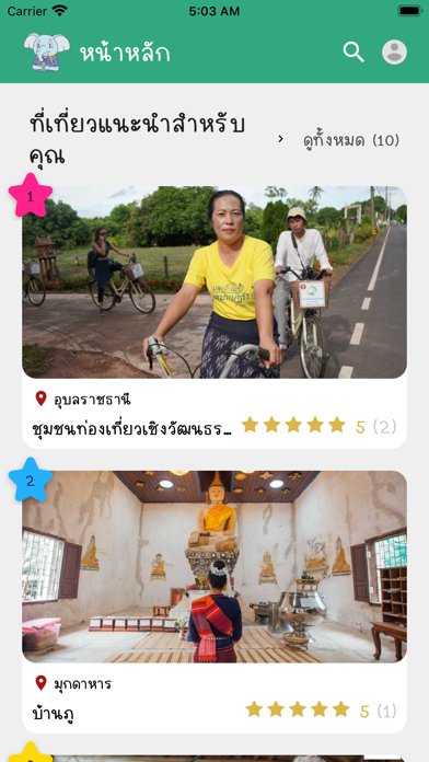 ไกด์ทิพย์ พาเที่ยวชุมชน Screenshot