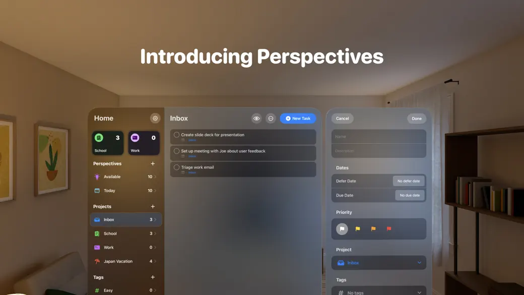 Perspectives: To-Do List screenshot 1