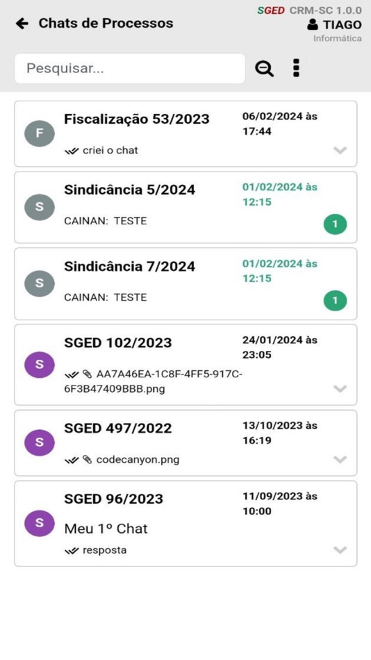 #5. SGED - CRMSC (iOS) بواسطة: Conselho Regional de Medicina do Estado de Santa Catarina - CRM-SC