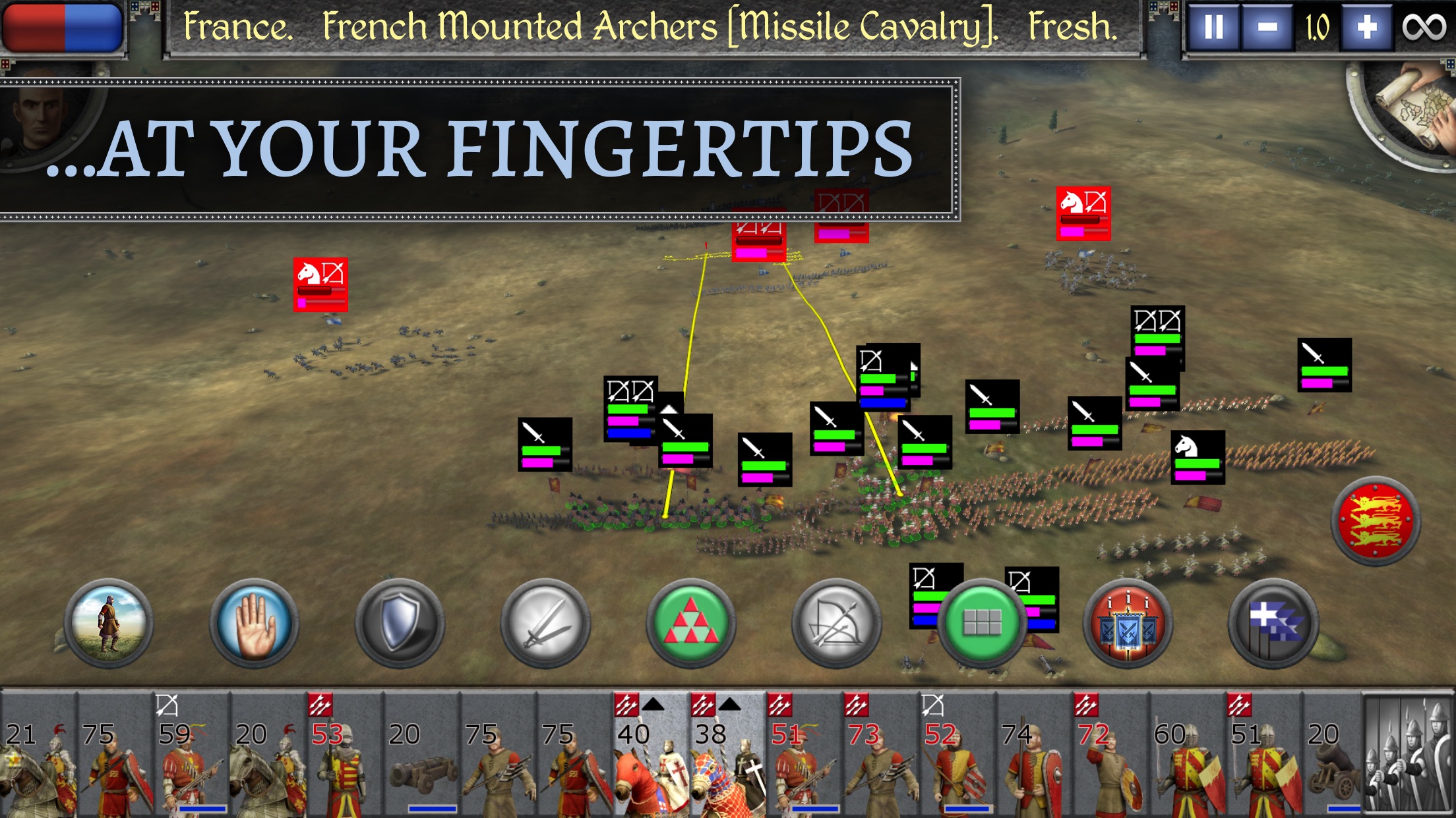 Screenshot do app Total War: MEDIEVAL II