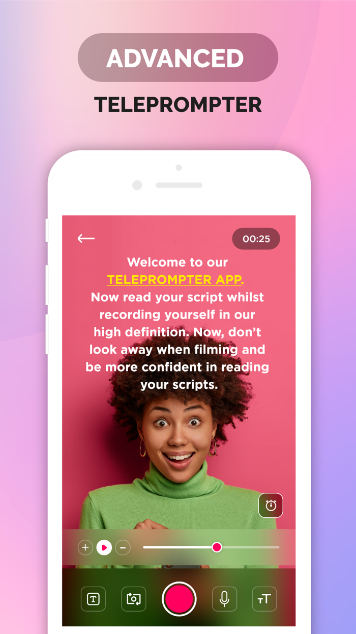 Teleprompter - Video Recorder