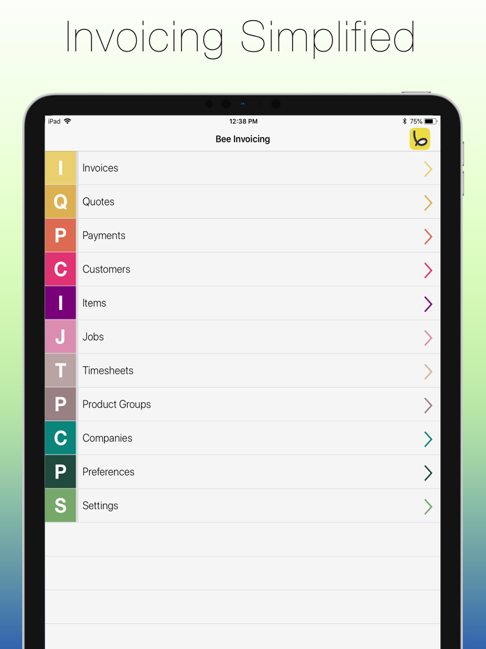 Bee Invoicing Mobile