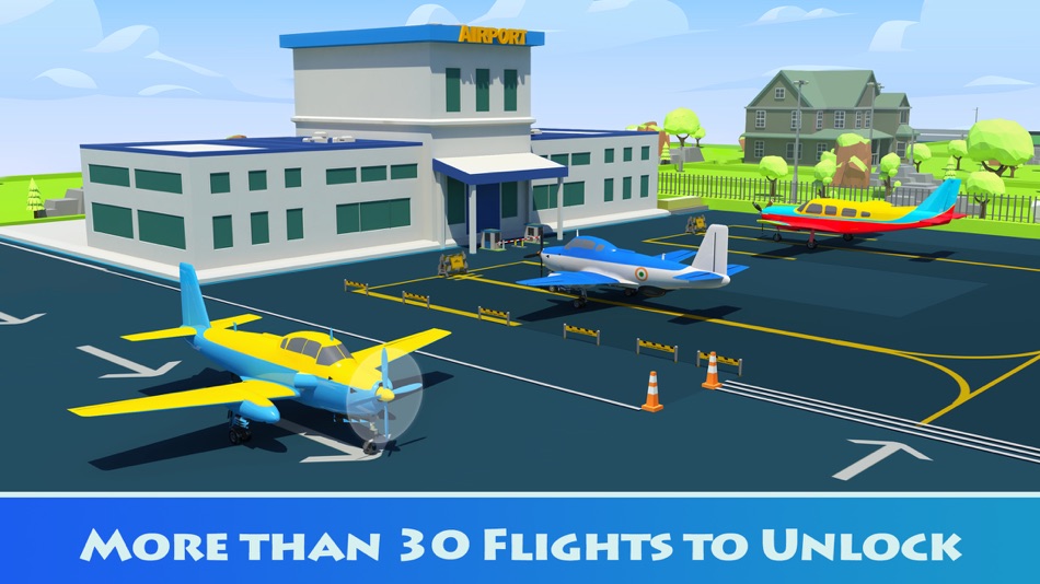 #3. Airport Manager Tycoon Games (iOS) By: Frigate Games