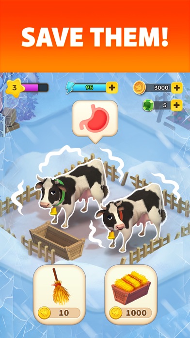 screenshot of Klondike Adventures: Farm Game 3