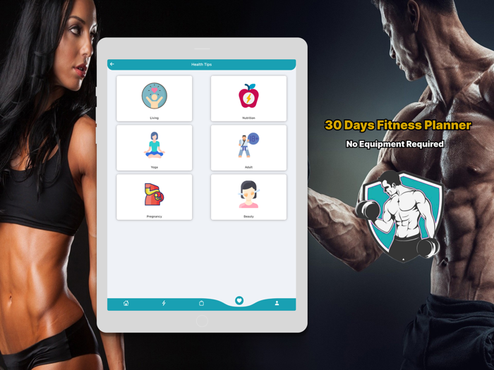 30 Day Fitness Workout Planner