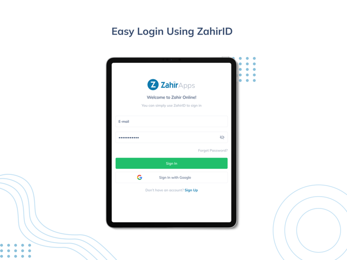 Zahir Apps