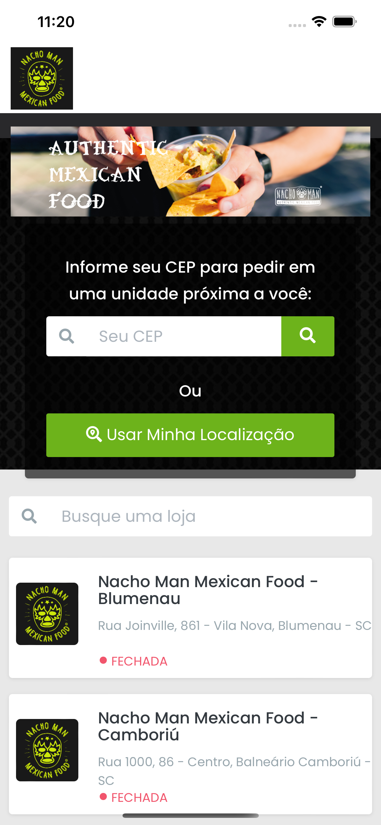 Nacho Man Mexican Food