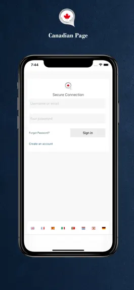 Game screenshot Canadian Page apk