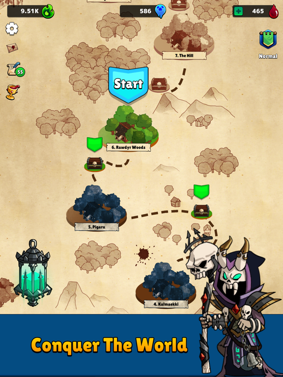 Screenshot #6 pour Idle Necromancer: AFK Tap Hero