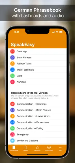 Game screenshot SpeakEasy German Phrasebook mod apk