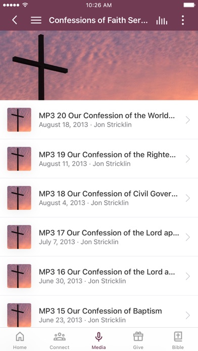 Henderson Ave Baptist Church Screenshot