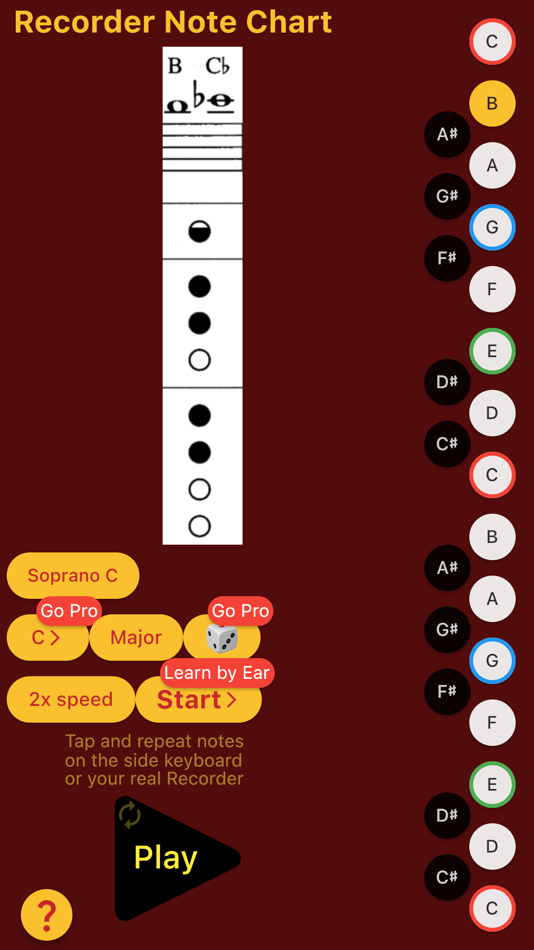 #3. Recorder Note Chart (iOS) 由: Oleg Sokolov