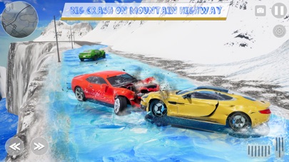 Car Crash Simulator Snow Race Screenshot