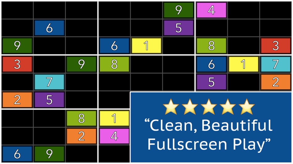 #2. Vivid: Color Sudoku Puzzle (iOS) By: Daniel Anderson