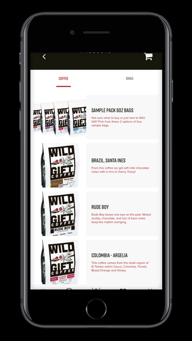 Wild Gift Coffee Screenshot
