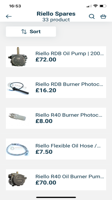 Spares Direct Ltd Screenshot