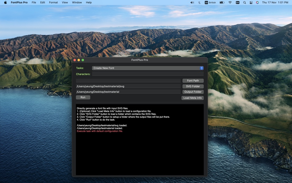 FontPlus Pro (macOS) 게시자: 斌 虞