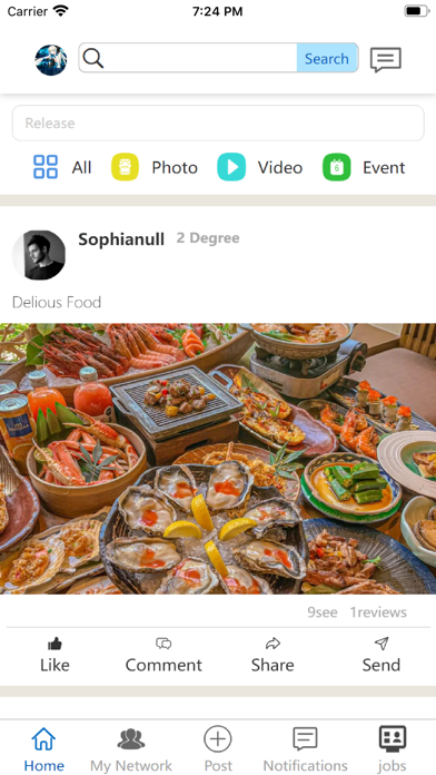 MomentX-Network & Career Screenshot